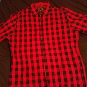 Men's button-down shirt